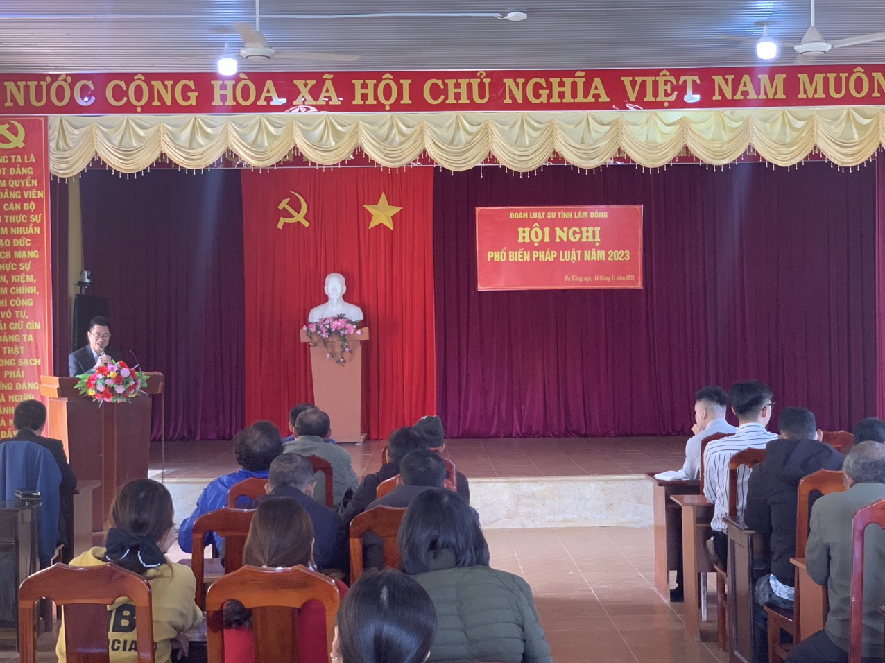 Hội nghị phổ biến giáo dục pháp luật tại huyện Đam Rông -tỉnh Lâm Đồng năm 2023